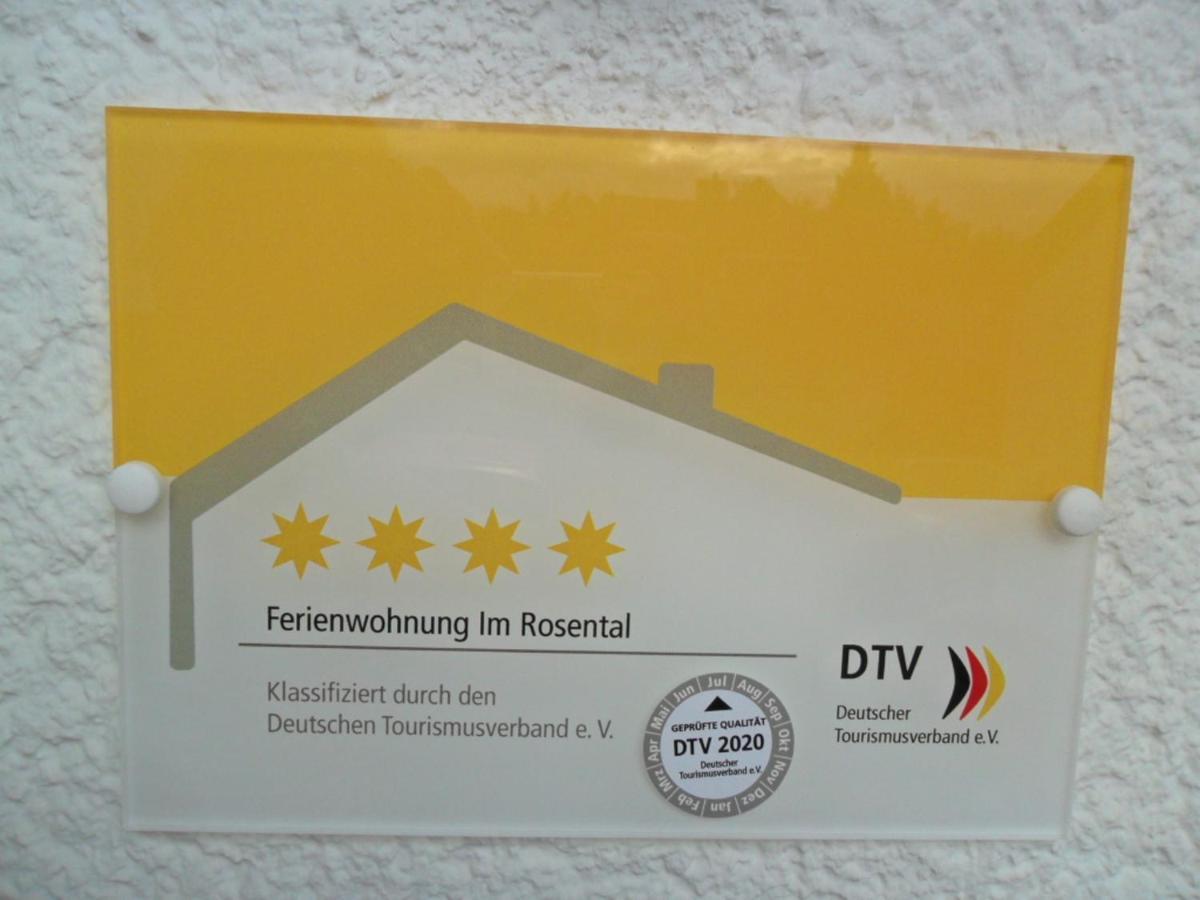 אנדרנאך Ferienwohnung Im Rosental מראה חיצוני תמונה